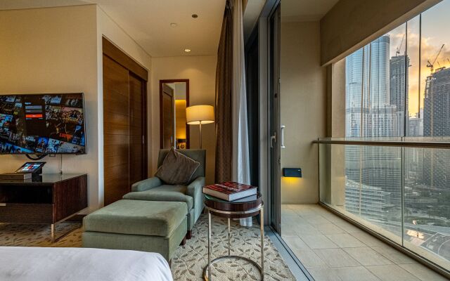 Spacious Studio Partial Burjview at The Address Dubai Mall