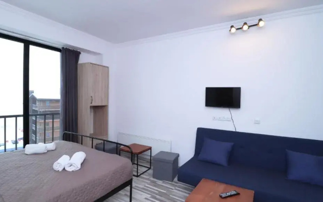 Ski In Out Apartment In New Gudauri For 4