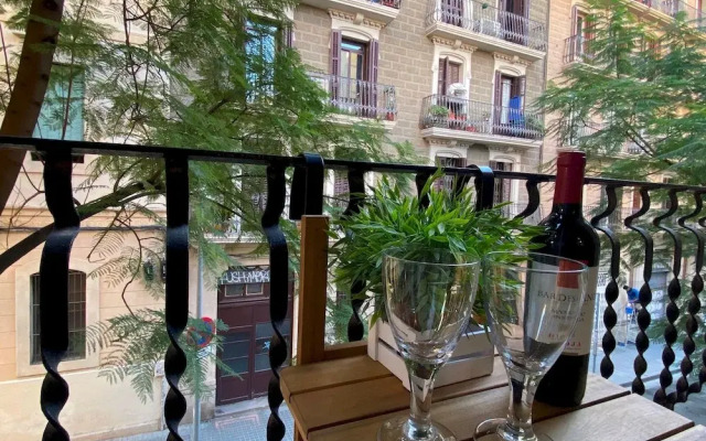 Cosy Urban Oasis 1BD in Poble Sec By Myrentalhost