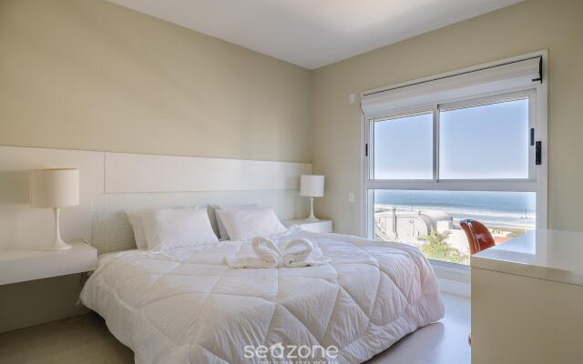 Lindo apartamento com vista para o mar EDU302