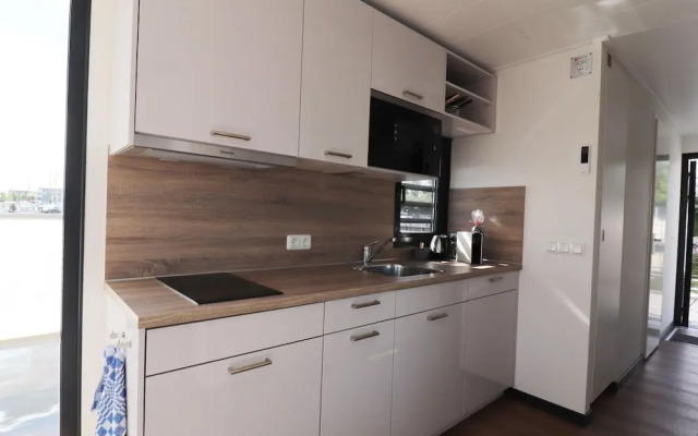 Houseboat in Lemmer With Harbor Views