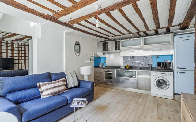 Stylish 1BR - Walkable to Opera & Louvre