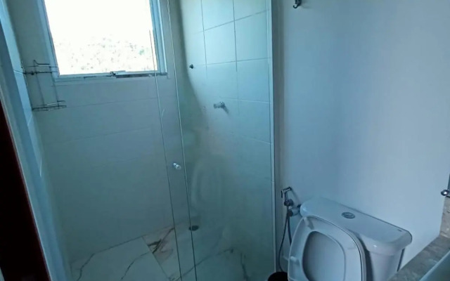 Casa espaçosa, aconchegante, com vista para o mar