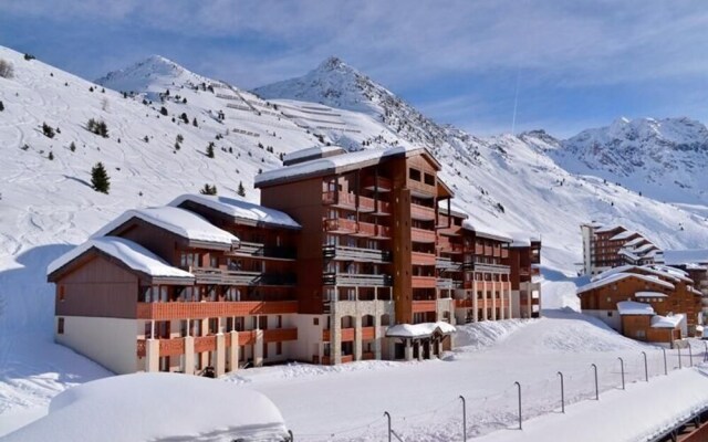 Belle Plagne Open Plan Studio Cabine on Slopes for 4 People of 27 M² Th515