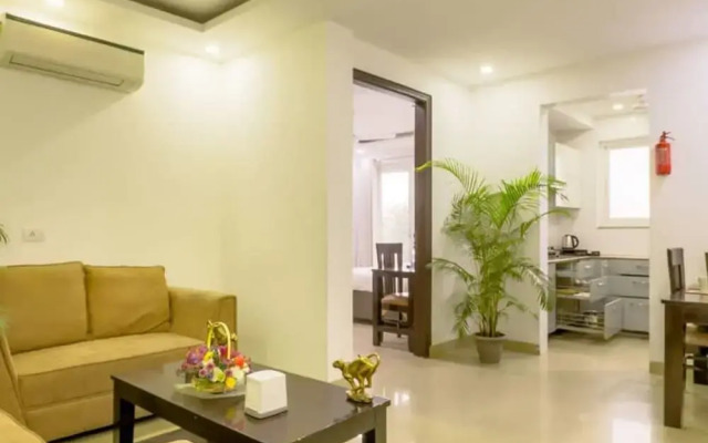 Parfait Street 2bhk Service Apartment Near Fortis