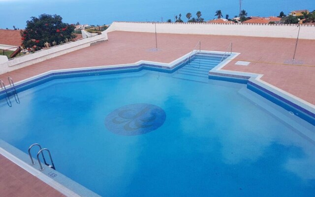 Apartment with One Bedroom in Tacoronte, with Wonderful Sea View, Shared Pool, Furnished Terrace - 4 Km From the Beach