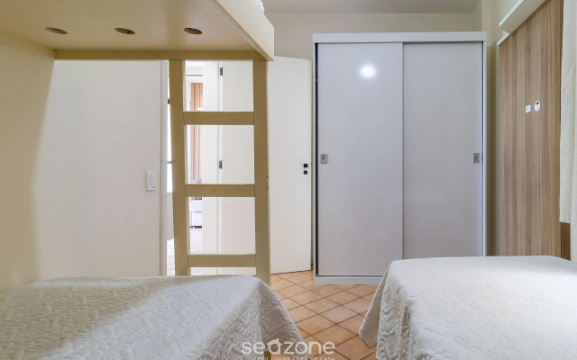 Apto Charmoso Vista Mar em Canasvieiras EMP2201