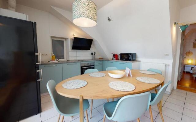 Duplex des Dominicains - 1 Parking GRATUIT - Hypercentre 6 personnes