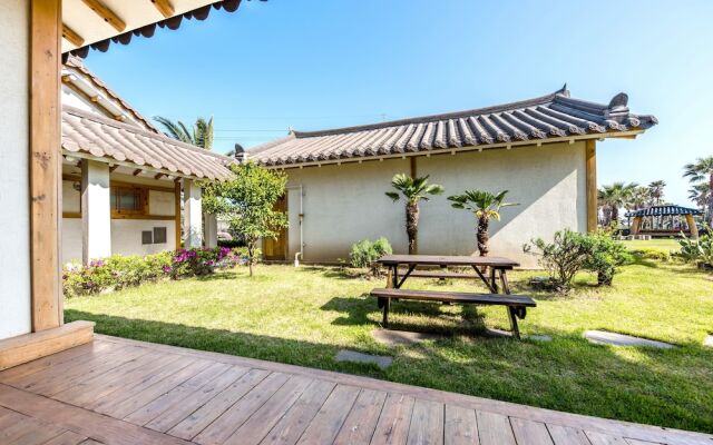 Stone Statue Village Hanok