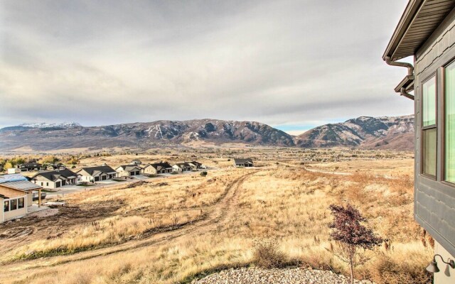 Eden Home w/ Stunning View ~ 6 Mi to Skiing!