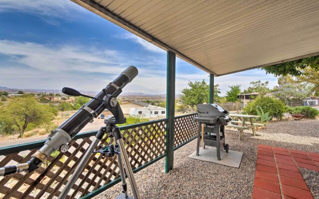 6 Mi to Old Town, Panoramic Views: Cottonwood Gem!