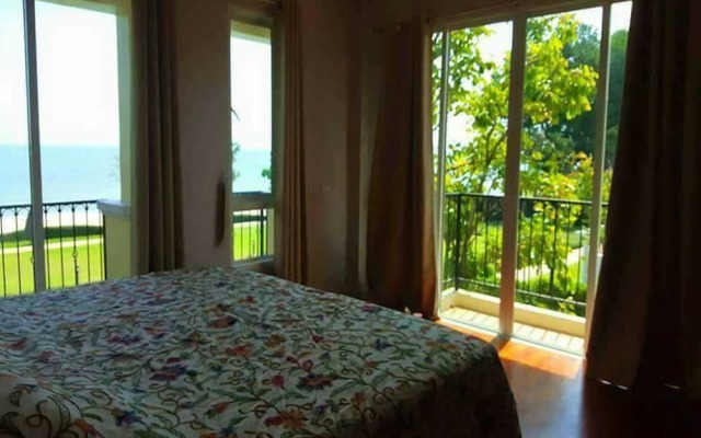 Panorama sea view at Boulevard Cha-am