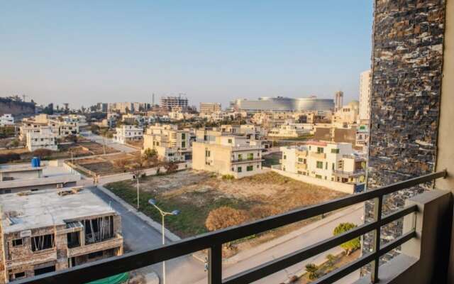 Inviting 1-bed Apartment in Islamabad