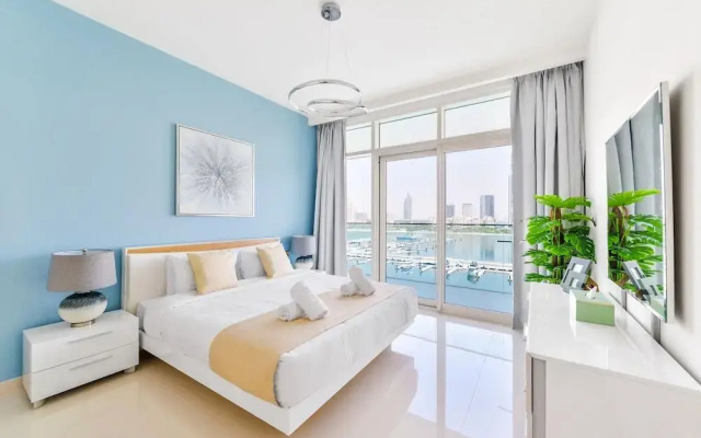 Emaar Beachfront, Luxurious 1BR Sunrise Bay, Marina
