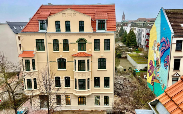 Wölkchen - Wohnung mit Balkon, Holzdielen & TV