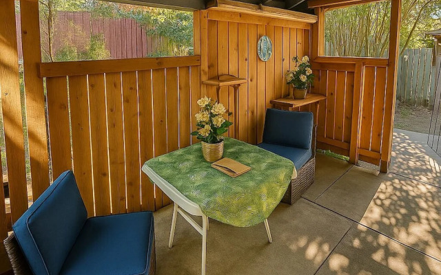 Master Suite with Fruitful Tree backyard