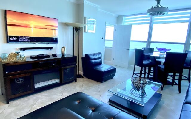 Direct ocean front condo Miami Beach