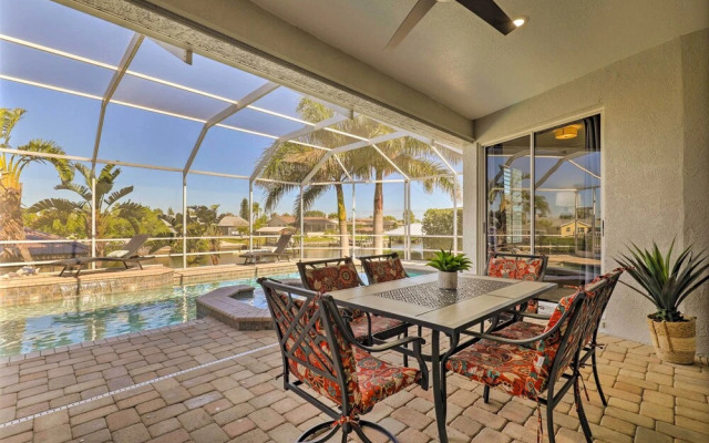 Heated Pool/spa & Dock: Apollo Beach Home on Canal