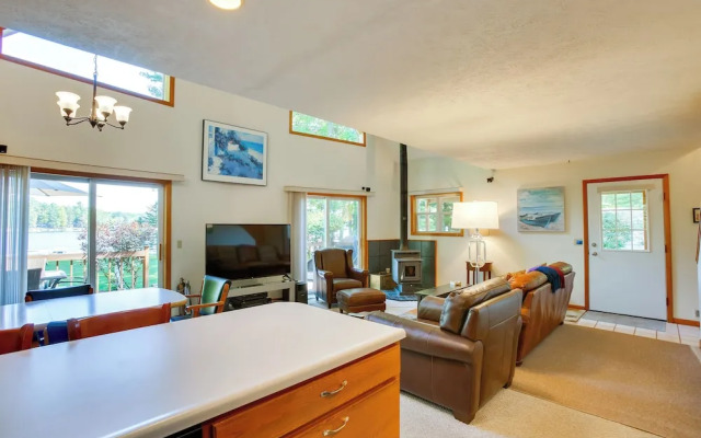 Interlochen Lake House w/ Deck, Fire Pit & Dock!