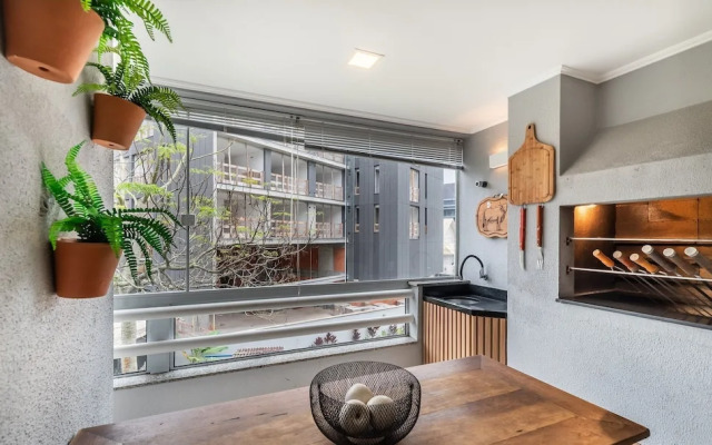 Apto moderno e confortável 290m da praia JSR112