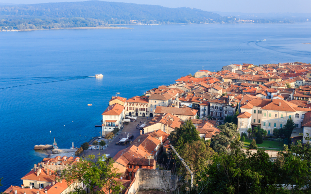 Enchanting View on Stresa Promenade