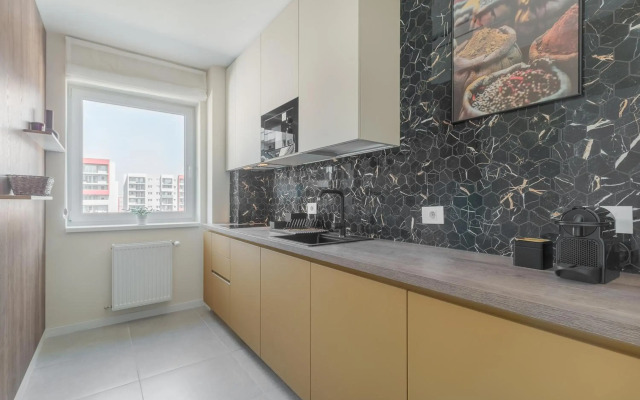 High view by shopping park