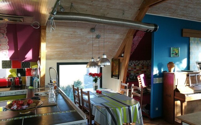 Maison bois bioclimatique