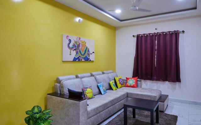 Chill place : 3 BHK with AC bedrooms and functional kitchen