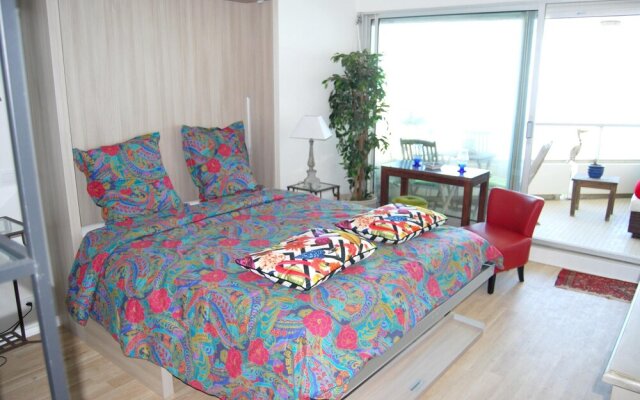 Studio In Biarritz, With Wonderful Sea View, Furnished Terrace And Wifi 20 M From The Beach