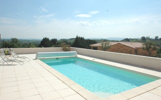 Serene Holiday Home in Les Mages With Balcony