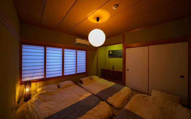 The miracle of blue hot spring