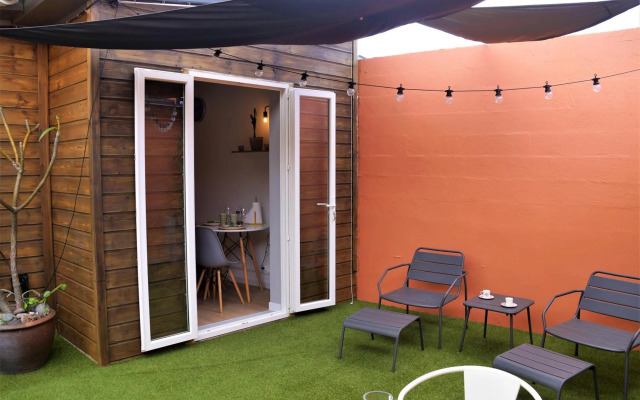 Charmant bungalow climatisé avec jacuzzi