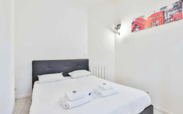 Bright Apartment - 1br/4p - Gare
