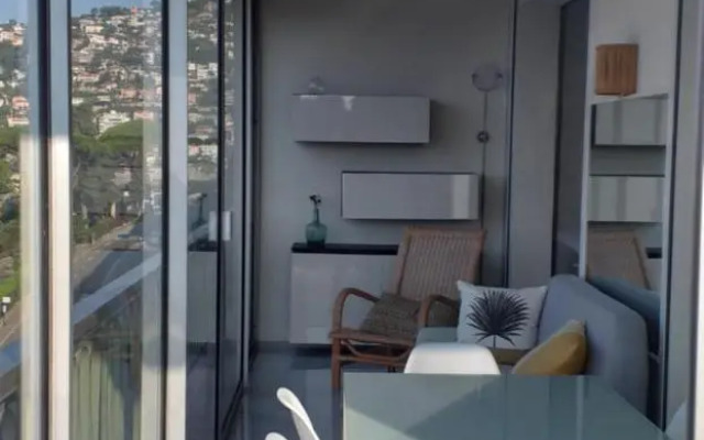 Vue mer exceptionnelle entre Nice et Monaco