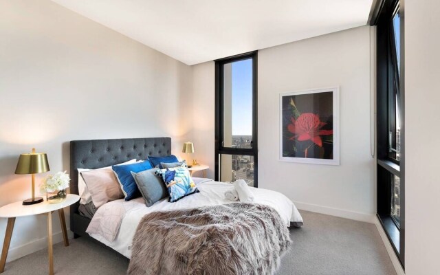 Melbourne City Centre Designer 2bedroom Apt Vme398