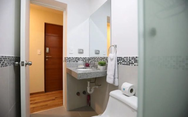 Vistas espectaculares en tranquilo apt