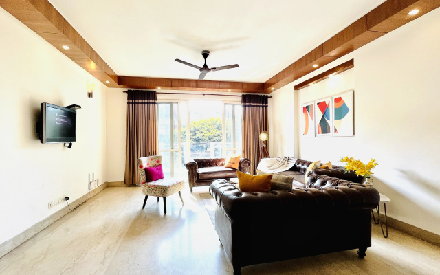 Bluo Modern 3Bhk M Block - Balcony, Parking