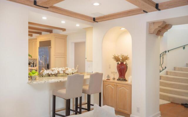 Stradella Spanish - Contemporary Mediterranean Estate w/ Resort-style Yard