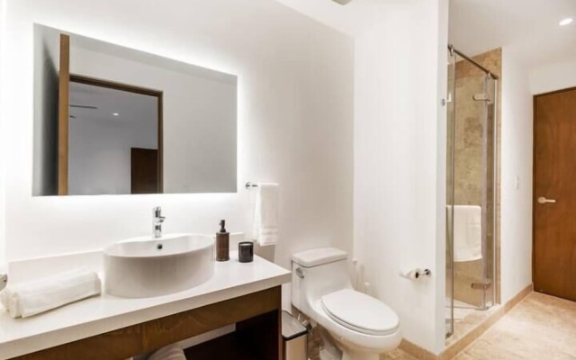 Apartments near the beach pool and gym