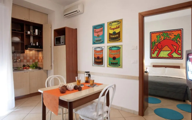 Vibrant Apartment in Rimini With Balcony