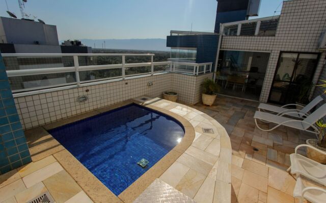 Duplex, piscina, gourmet e vista panorâmica
