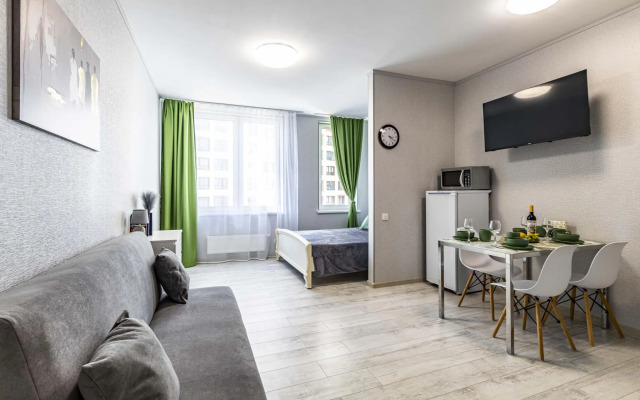 Апартаменты студия на улице Щербакова 80