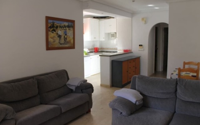 Los Dolses Ground Floor Apartment With Com. Pool