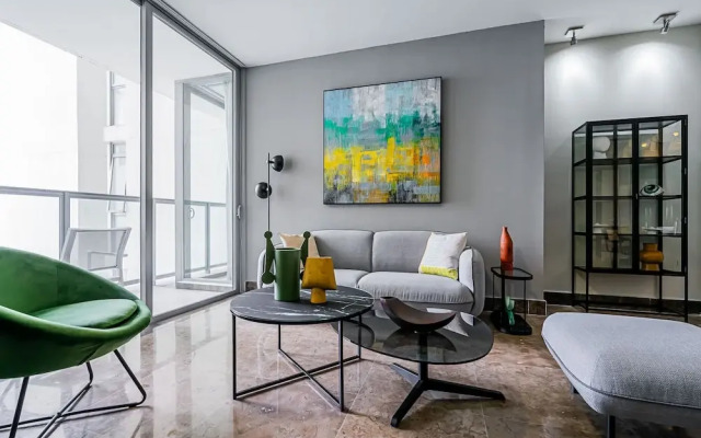 w Comfy 1BR w Fantastic Balcony in YOO