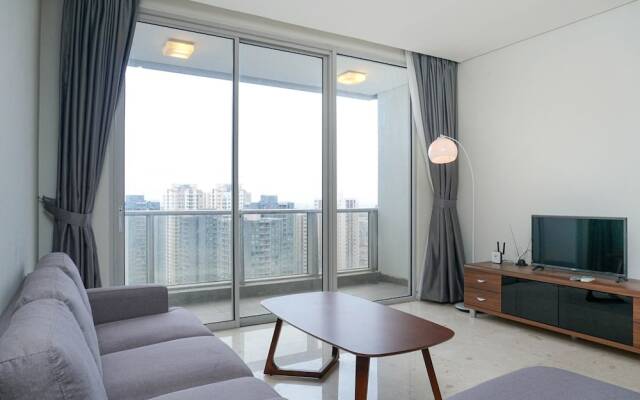 Relaxing 2BR at The Empyreal Condominium Epicentrum Apartment By Travelio – Guest Rooms – Jakarta