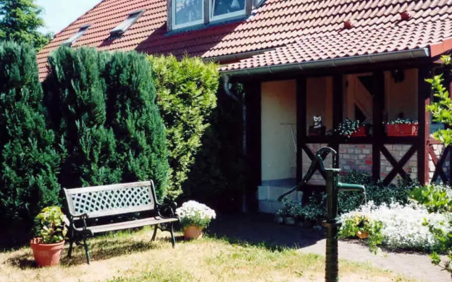 Serene Apartment in Roggow with garden seating