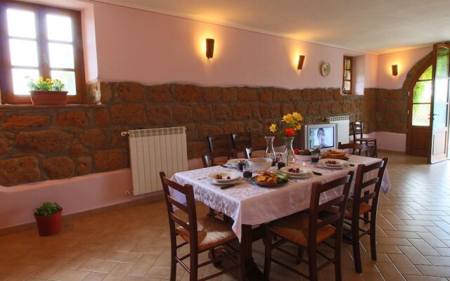 Scenic Farmhouse with Swimming Pool by Forest in Sorano