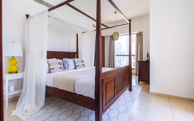 Luxurious 2BR in JBR With Amazing Marina Views!