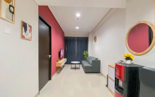 Pleasurable 1BR Apartment Patraland Amarta