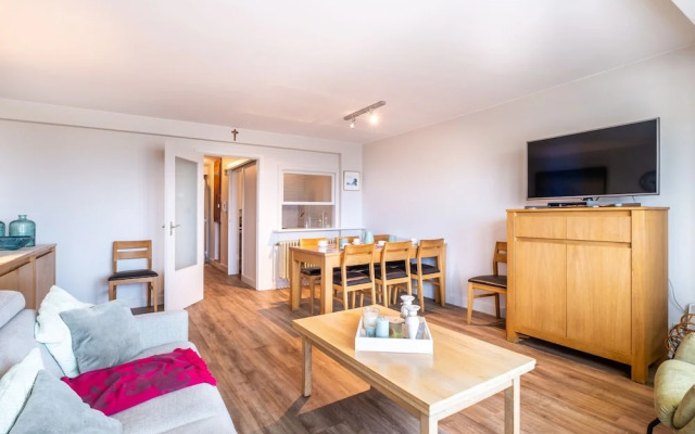 Apartment Near Belgian Coast With Sea View
